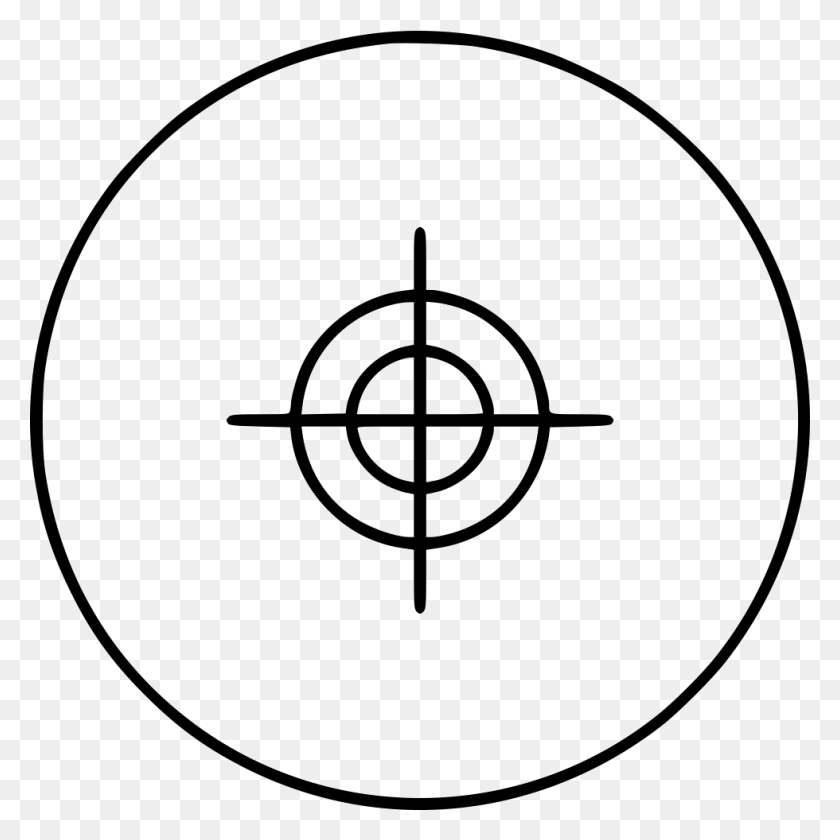 980x981 File Bullseye Crosshairs, Symbol, Number, Text Hd Png Скачать