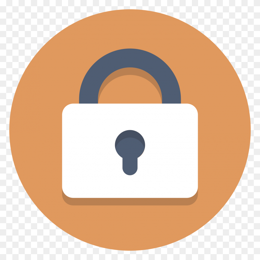 2000x2000 File Circle Icons Locked Svg Wikimedia Commons Lock Icon Round, Security, Lock, Key HD PNG Download