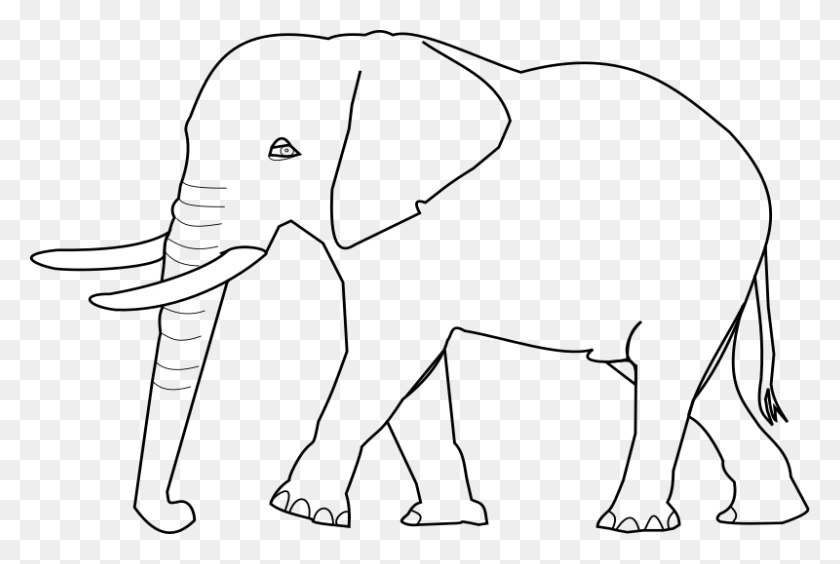 800x517 File Coa Elephant Svg Indian Elephant, Outdoors, Nature, Text HD PNG Download