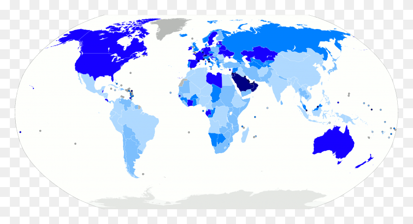 2845x1443 File Countries By Immigrant Transparent Background Average Iq Per Continent, Map, Diagram, Plot HD PNG Download