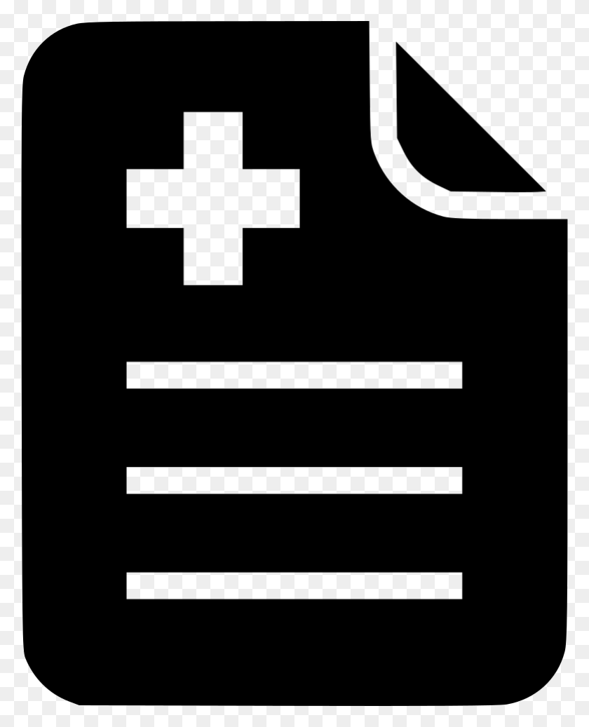782x980 File Cross, First Aid, Text, Symbol HD PNG Download