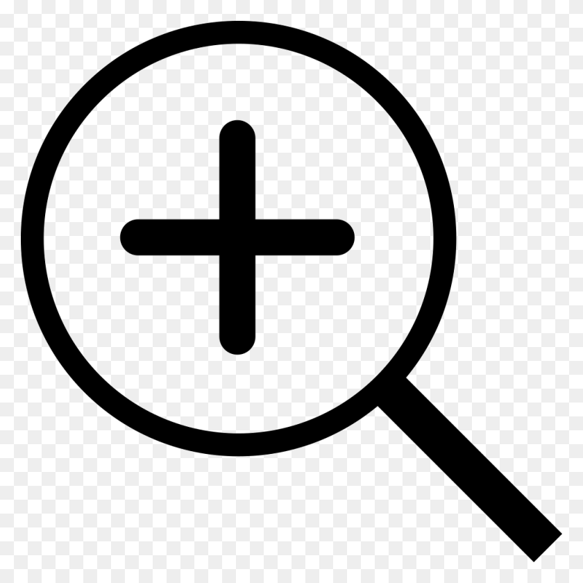 980x980 File Cross, Magnifying, Symbol HD PNG Download