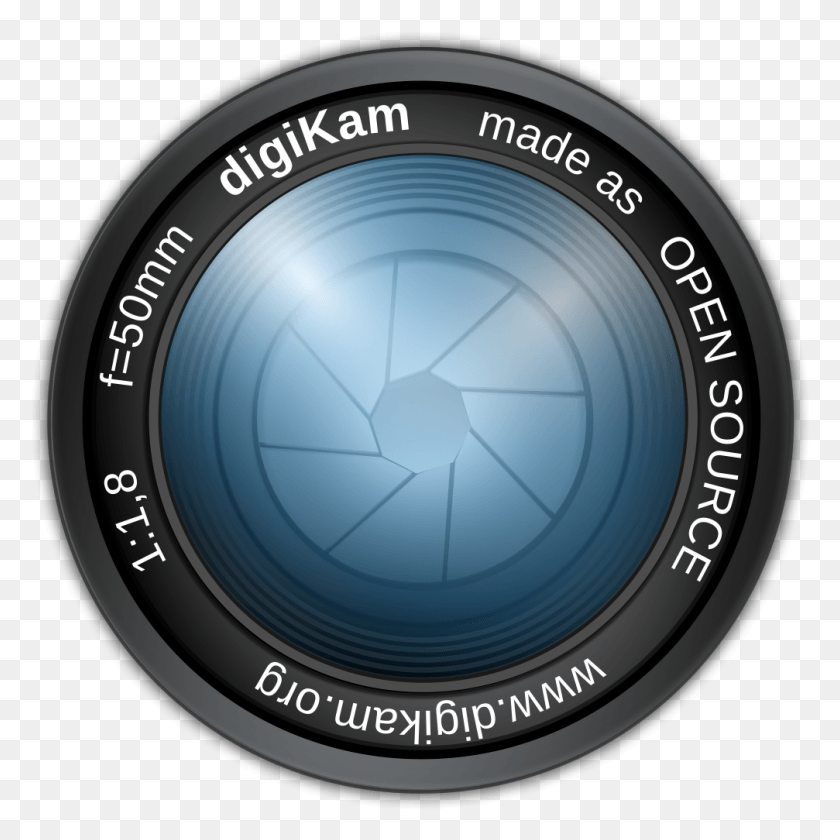 1007x1007 File Digikam Oxygen Svg Digikam Icon, Camera Lens, Electronics, Wristwatch HD PNG Download