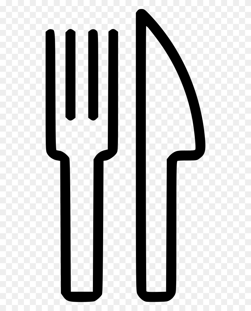 536x980 File Dining Icon, Fork, Cutlery HD PNG Download