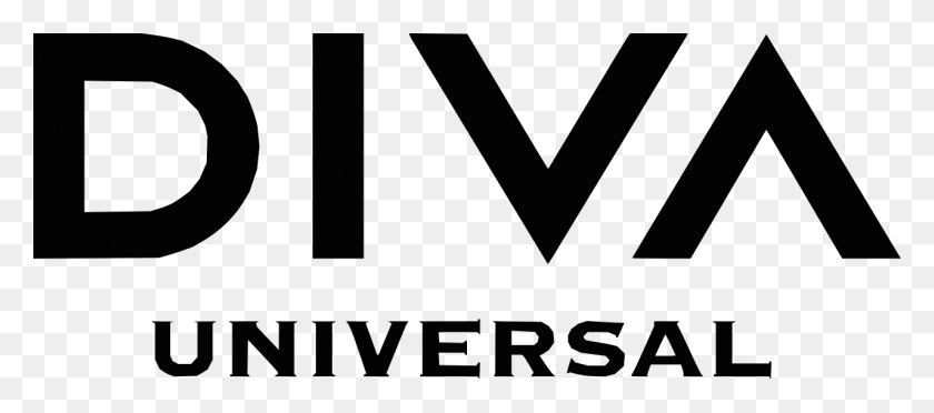 1280x513 Descargar Png File Diva Universal Svg Diva Universal Logo, Texto, Símbolo, Marca Registrada Hd Png