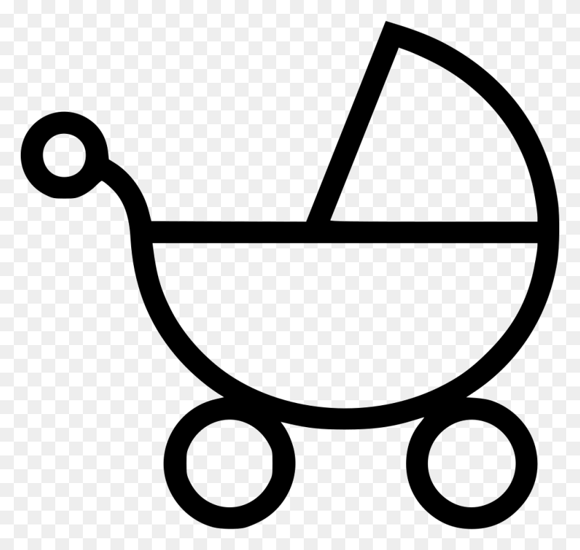 980x926 File Drawing Of A Stroller, Scissors, Blade, Weapon HD PNG Download