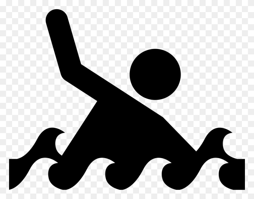 980x752 File Drowning Clip Art, Stencil, Hammer, Tool HD PNG Download