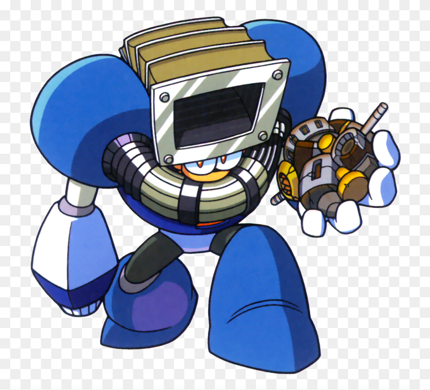 726x701 Descargar Png Dustmanart Mega Man, Dust Man, Robot Hd Png