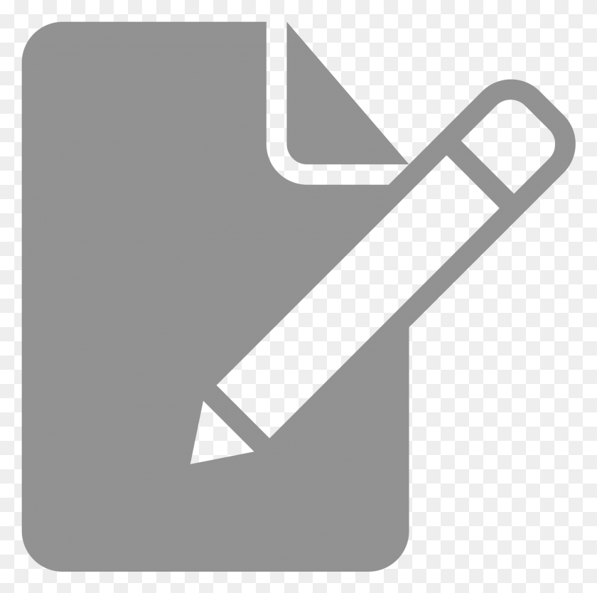1700x1689 File Edit Button White Icon, Hammer, Tool, Stencil HD PNG Download
