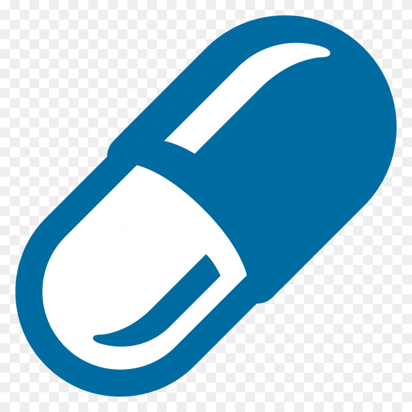 1024x1024 File Emoji U1f48a Svg Blue Pill Emoji, Capsule, Medication HD PNG Download