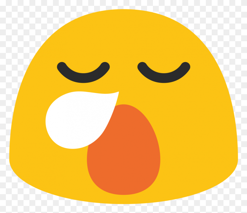 1025x873 File Emoji U1f62a Svg Animated Blob Emojis Discord, Angry Birds HD PNG Download