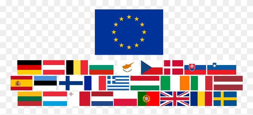 772x322 File Eu Flags Svg Eu Flags, Graphics, Pattern HD PNG Download