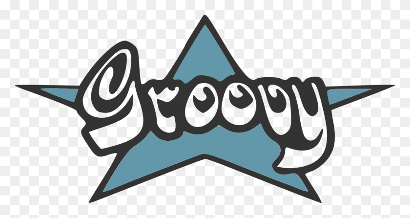 1280x634 Descargar Png File Groovy Logo Svg Groovy Language Logo, Texto, Triángulo, Símbolo Hd Png