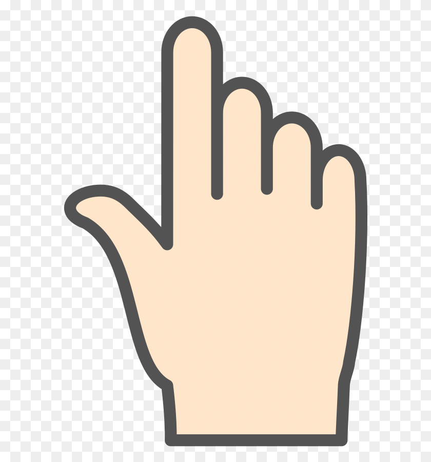 594x840 File Hand Cursor Svg Mouse Pointer Hand, Clothing, Apparel, Axe HD PNG Download