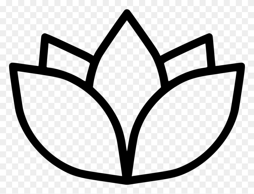 980x730 File Hinduism Lotus Symbol, Stencil, Recycling Symbol, Star Symbol HD PNG Download