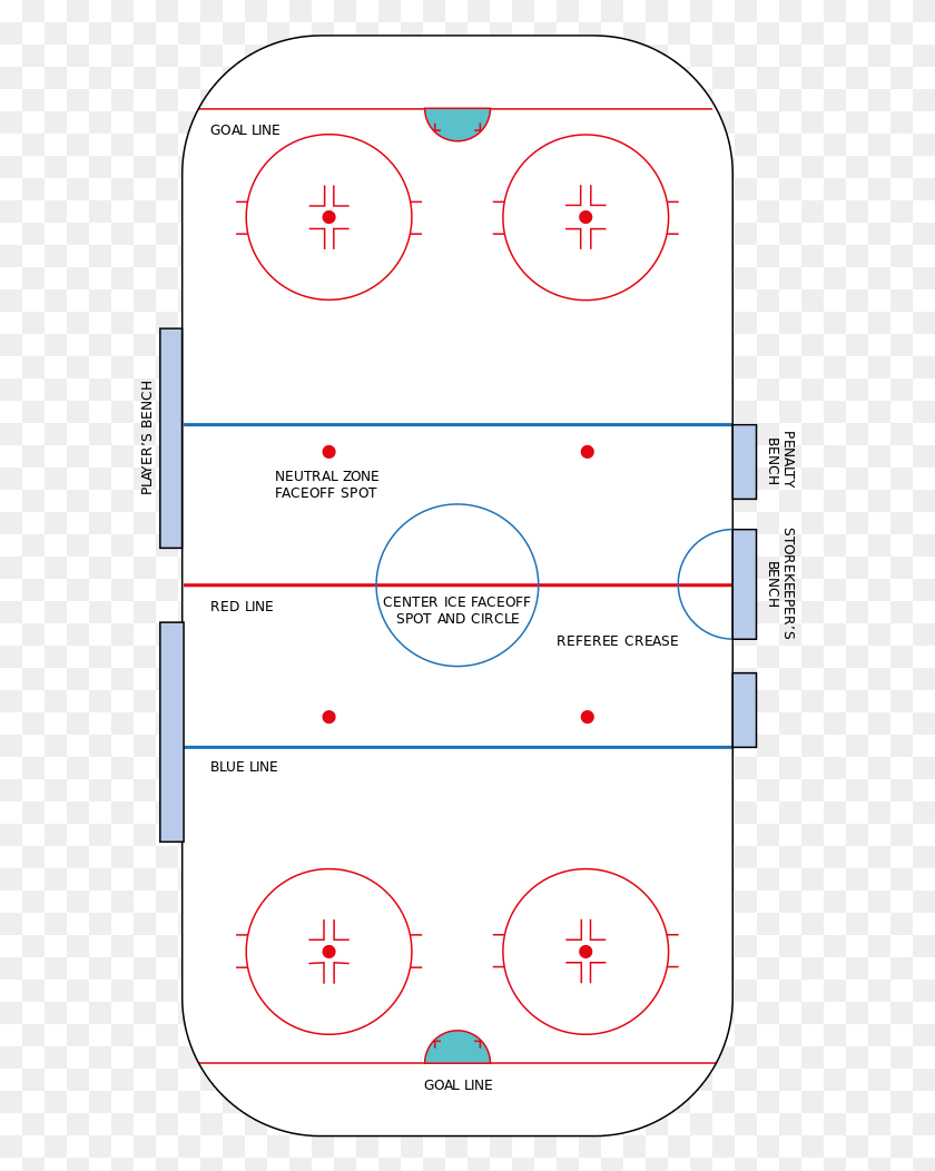 588x992 File Hockey Rink Svg Nhl Ice Rink Svg, Plan, Plot, Diagram HD PNG Download