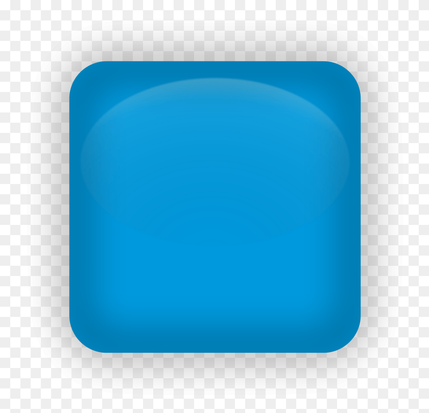 748x748 File Icon Blue Svg Square Blue Icon, Text, Cushion, Light HD PNG Download