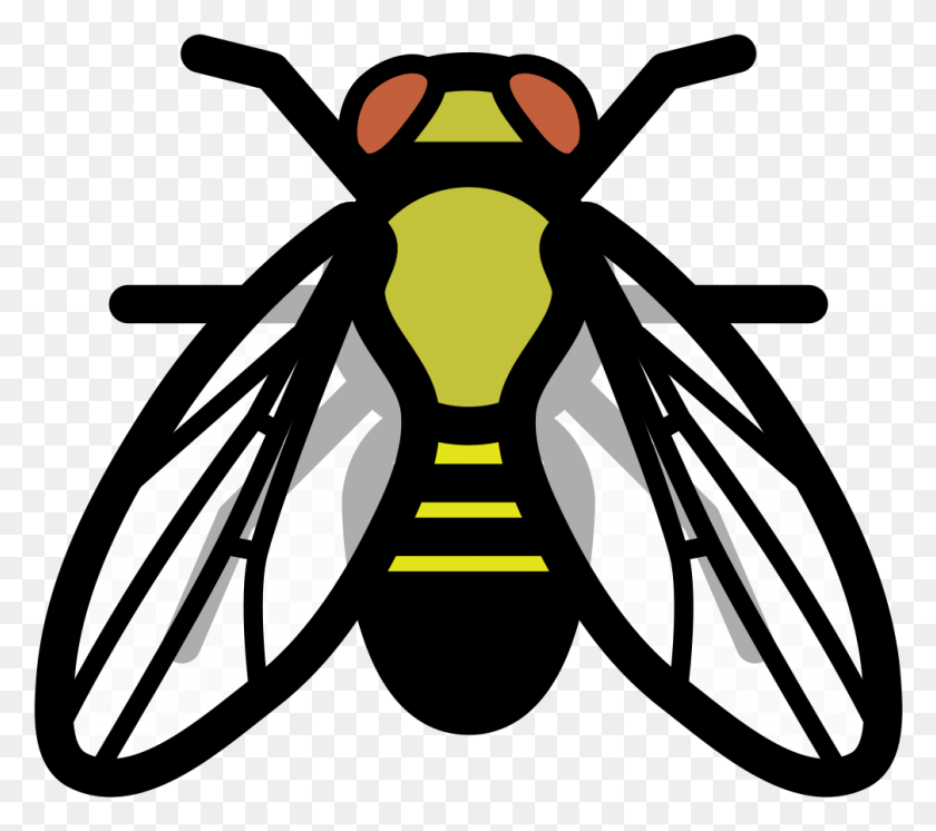 1007x886 File Icon Drosophila Melanogaster Svg Drosophila Cartoon, Wasp, Bee, Insect HD PNG Download