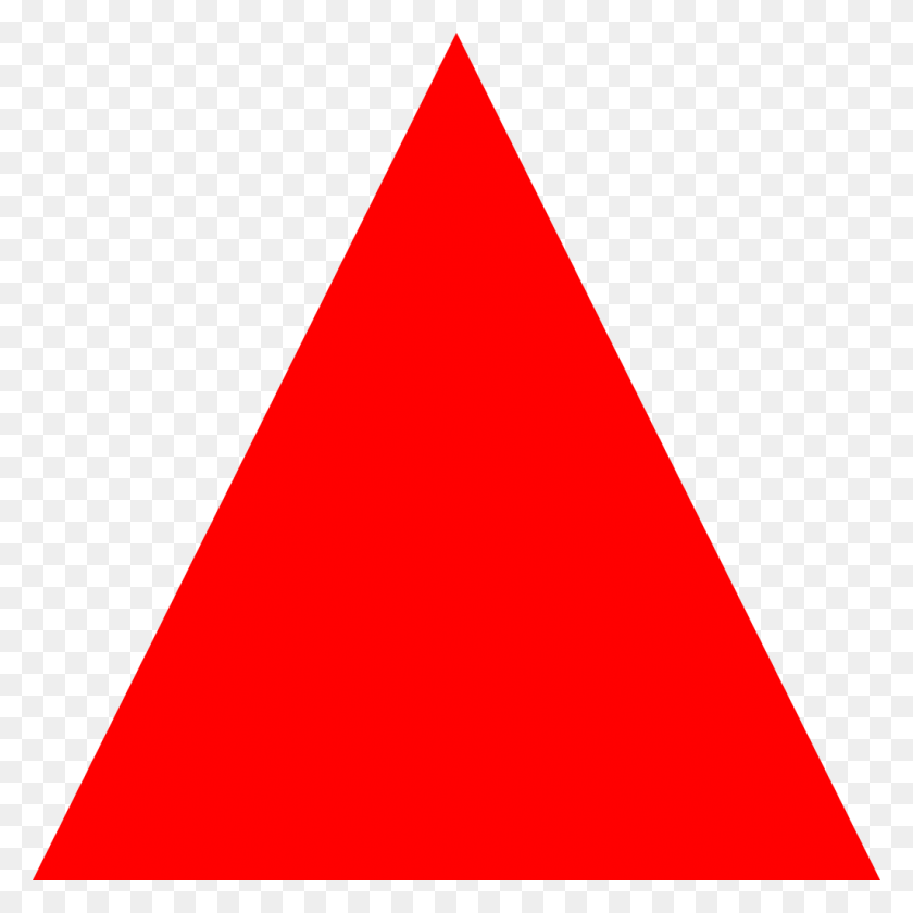 1024x1024 File Increase Negative Svg Red Arrow Up Triangle Clipart HD PNG Download