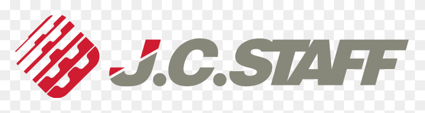 1280x272 File J C Staff Logo Svg Jc Staff Studio Logo, Symbol, Trademark, Text HD PNG Download
