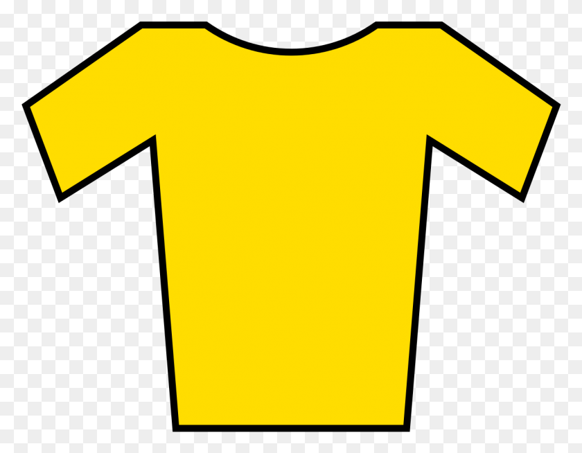 1199x914 File Jersey Yellow Svg Yellow Jersey, Sleeve, Clothing, Apparel HD PNG Download
