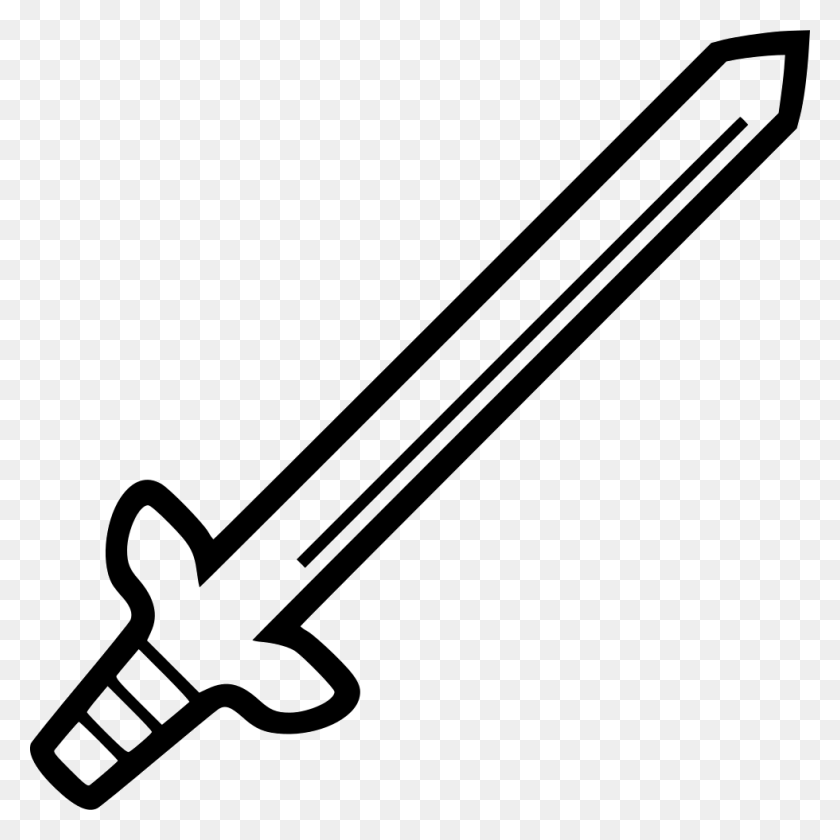 980x980 File Line Art, Weapon, Weaponry, Blade HD PNG Download