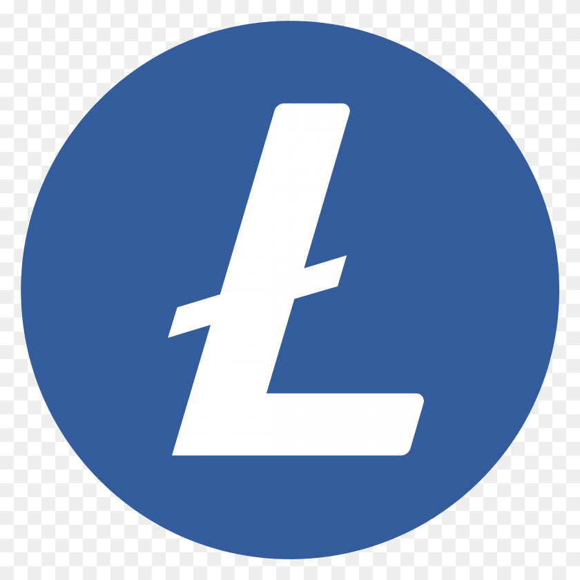 4425x4425 Файл Ltc 400 Litecoin Логотип, Символ, Знак, Текст Hd Png Скачать