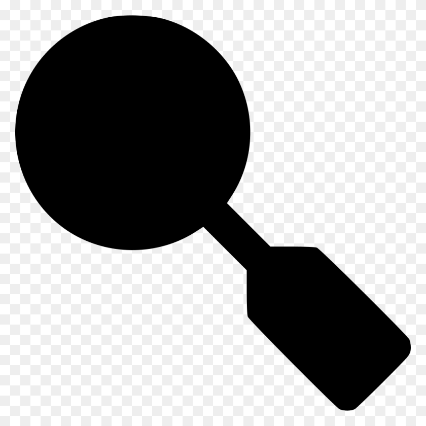 980x980 File Magnifying Glass, Shovel, Tool, Rattle HD PNG Download