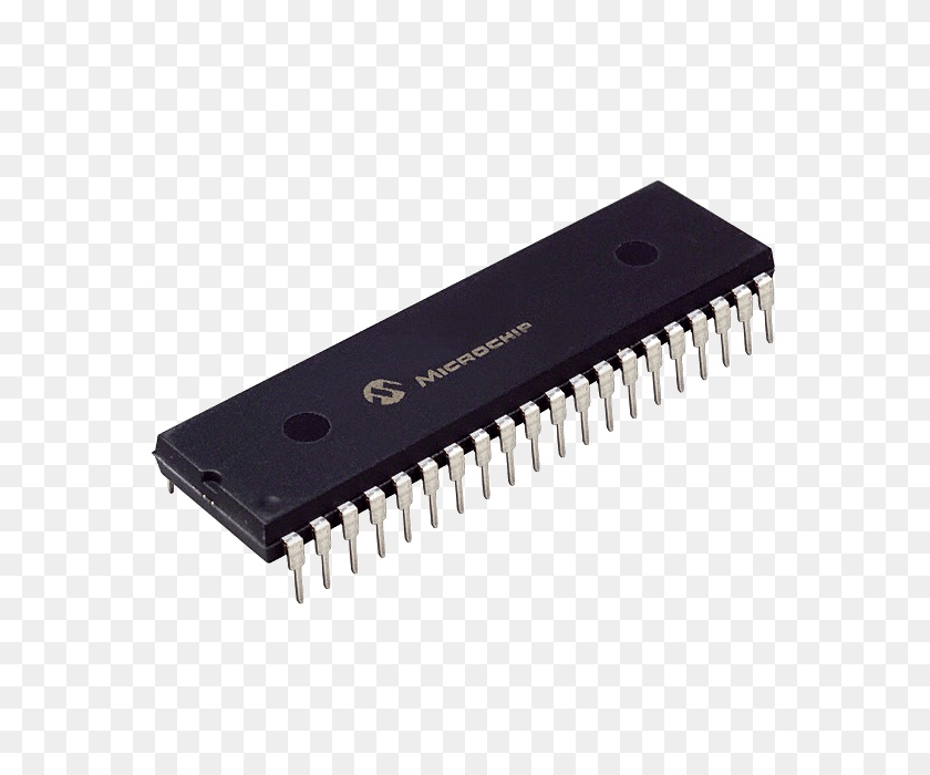 640x640 File Microchip, Electronic Chip, Hardware, Electronics HD PNG Download