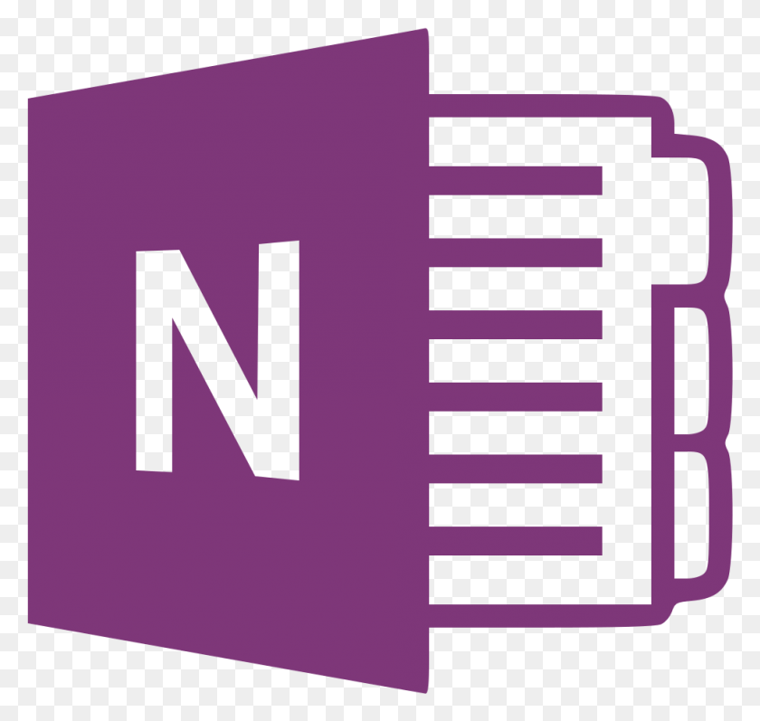 978x925 File Microsoft Onenote Logo Svg Transparent Word 2016 Logo, Label, Text, Purple HD PNG Download
