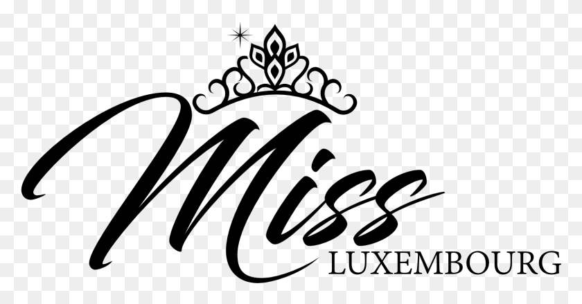 1508x733 File Miss Luxembourg Logo Miss En, Gray, World Of Warcraft HD PNG Download
