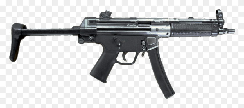 1153x463 File Mp5t Modern Guns, Gun, Weapon, Weaponry HD PNG Download