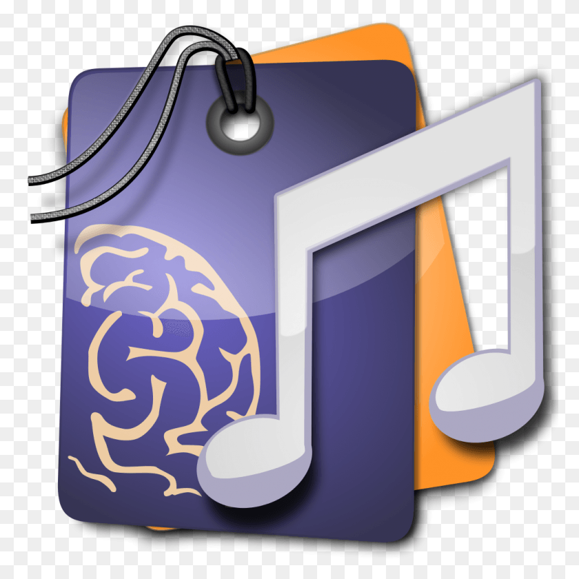 1024x1024 File Musicbrainz Picard Svg Musicbrainz Picard Icon, Text, Lamp, Bag HD PNG Download
