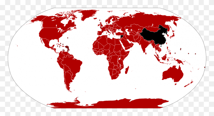 1268x644 File Netflix Area Svg Countries In The World That Drive, Map, Diagram, Atlas HD PNG Download