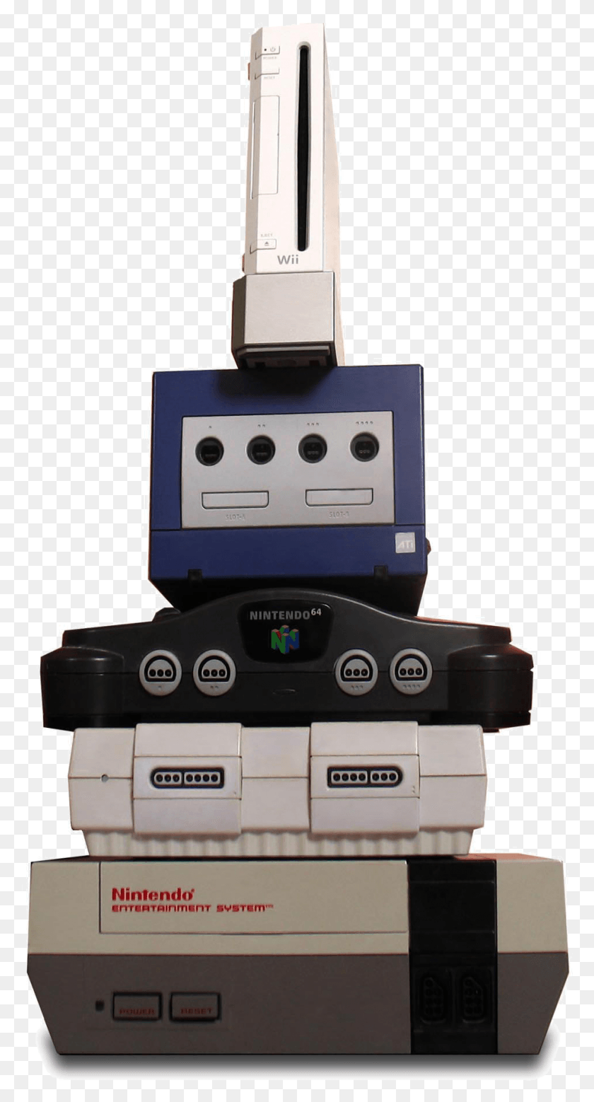 953x1831 File Nintendostacktransparent Nintendo Home Consoles, Robot, Machine HD PNG Download