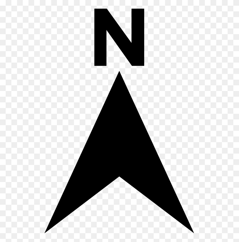 527x791 File North Icon, Triangle, Symbol, Arrowhead HD PNG Download