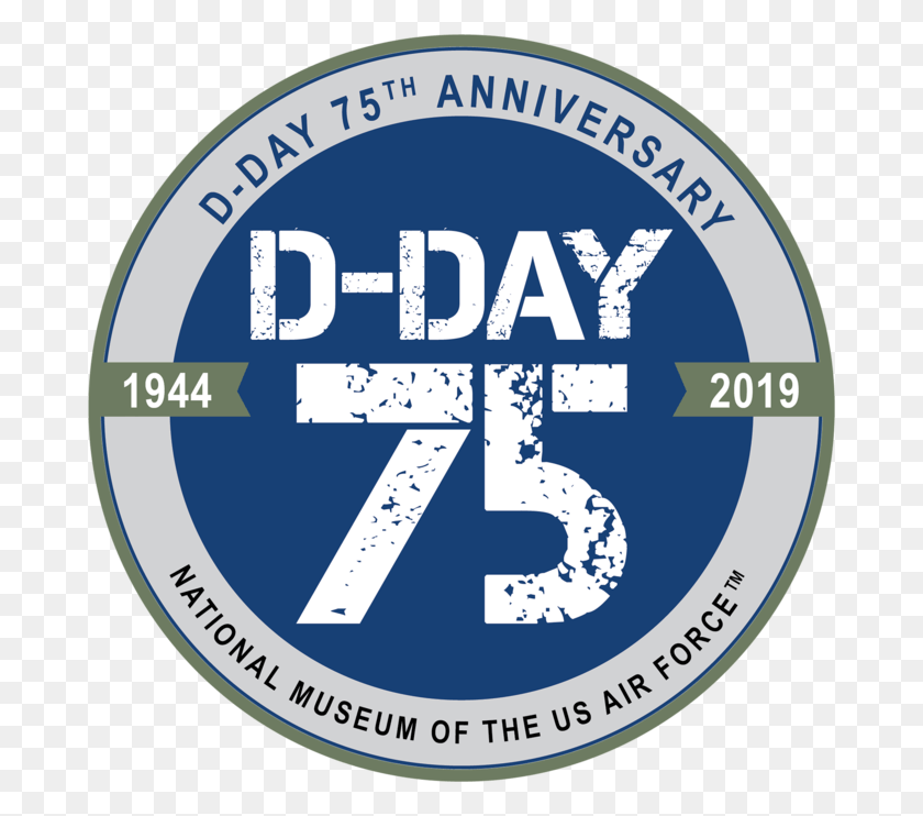 682x682 File Not Found D Day 75th Anniversary Logo, Label, Text, Sticker HD PNG Download