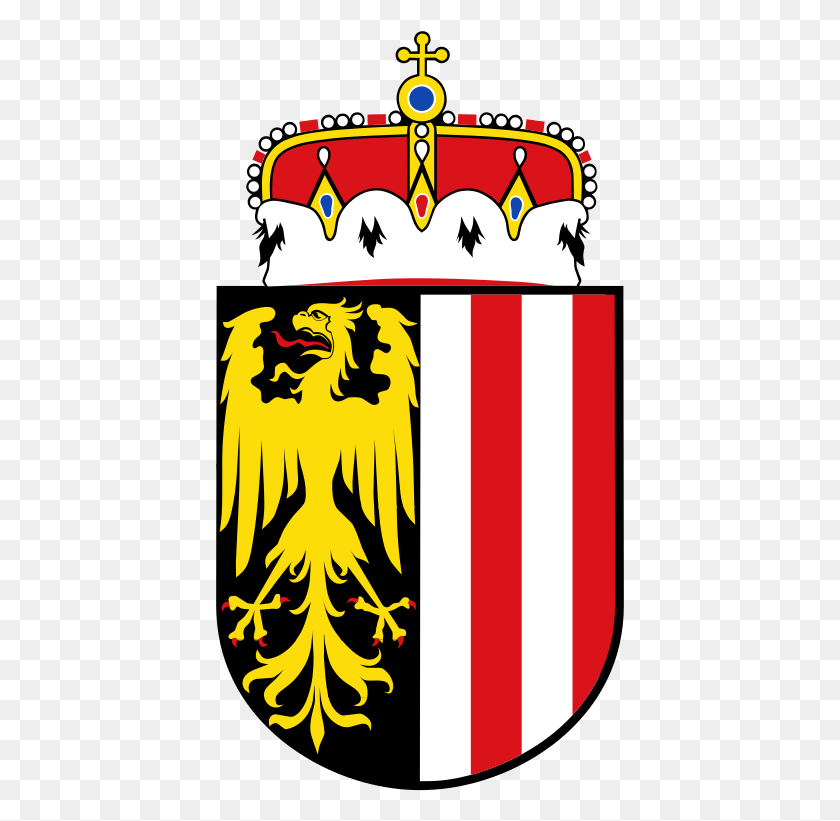 409x761 File Oberoesterreich Wappen Svg Obersterreich Герб, Символ, Флаг, Эмблема Hd Png Скачать