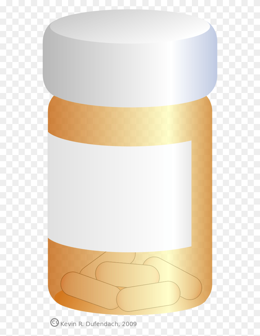 564x1024 File Pill Bottle Svg Illustration, Lamp, Food, Jar HD PNG Download