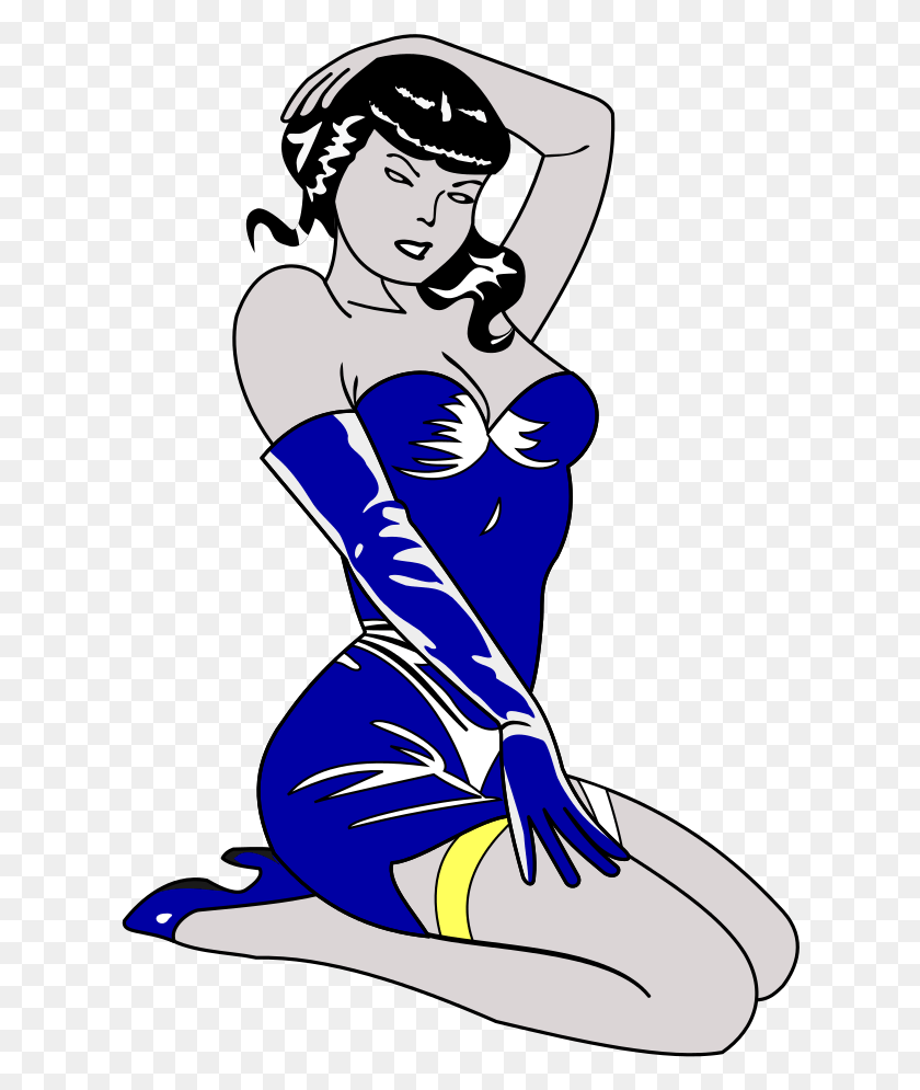 620x935 Descargar Png File Pin Up Blue Svg Pin Up, Graphics, Persona Hd Png