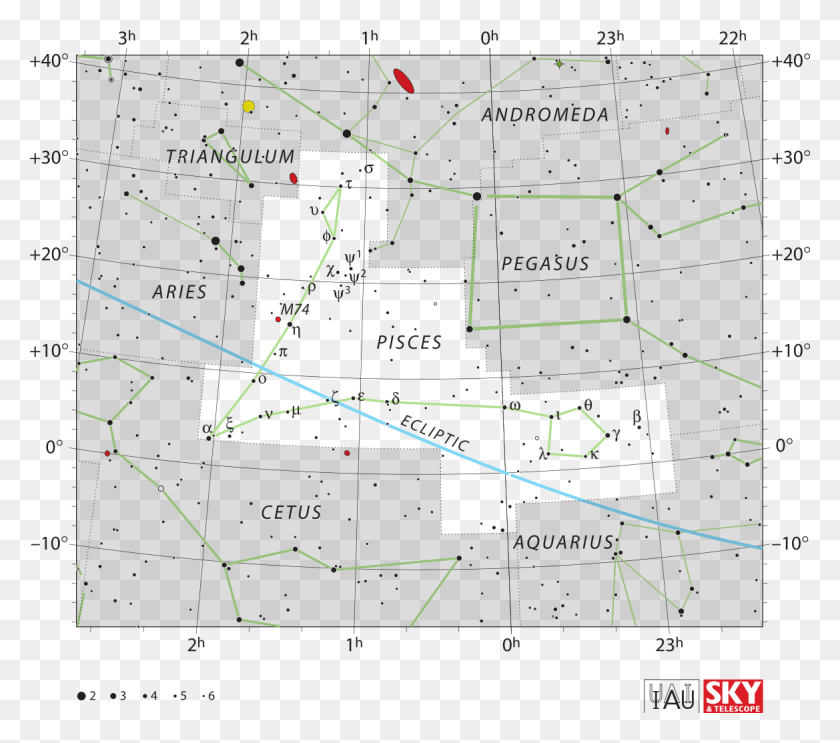 1169x1024 File Pisces Iau Svg Pisces Constellation Star Map, Nature, Outdoors, Plot HD PNG Download