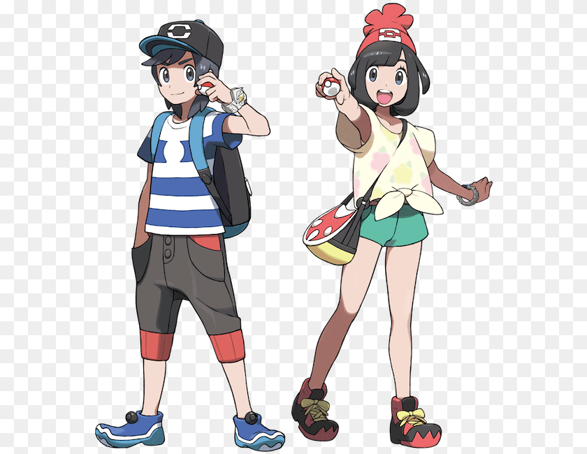 File Players Pokemon Sun Moon Character, Shorts, Clothing, Male, Boy Clipart PNG