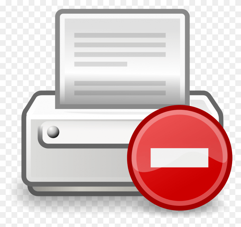 993x932 File Printer Error Svg Printer Error Icon, Mailbox, Letterbox, Electronics HD PNG Download