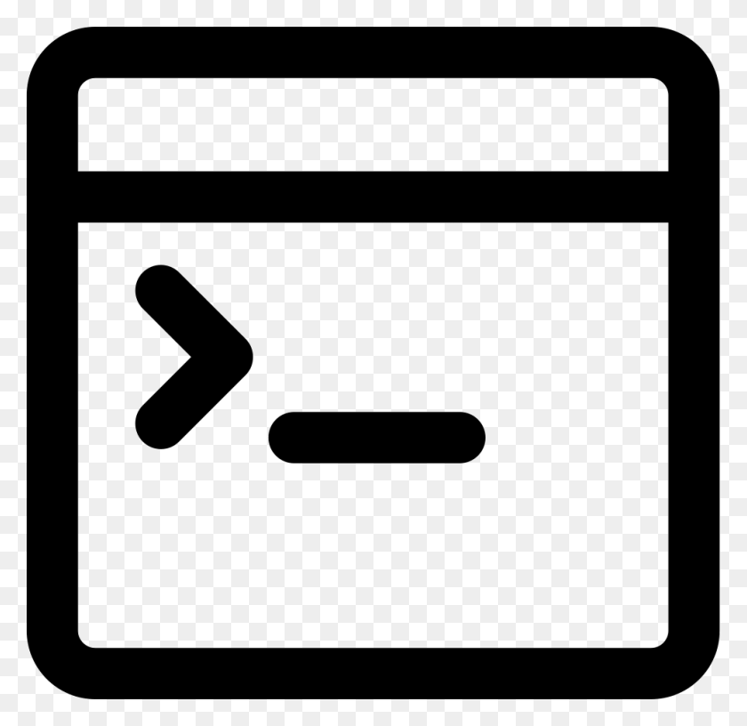 981x952 File Programming Icon, Symbol, Sign, Road Sign HD PNG Download
