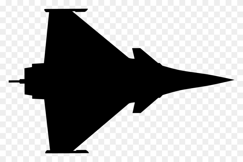 1280x822 File Rafale Silhouette Svg Silhouette Rafale, Gray, World Of Warcraft HD PNG Download