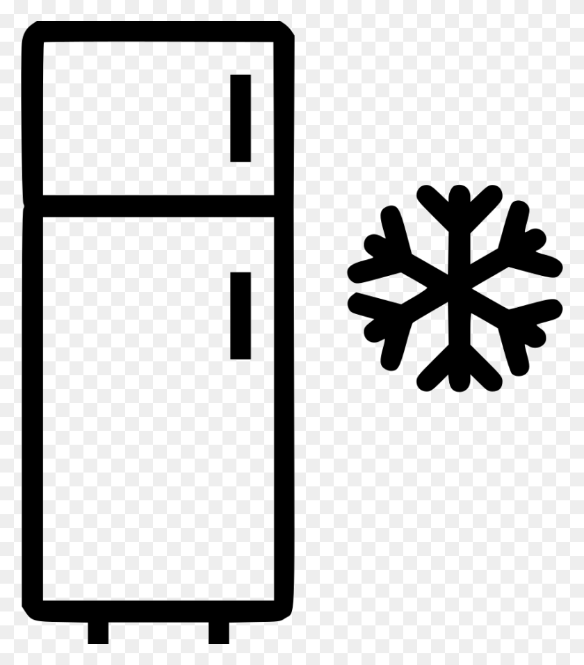 852x980 File Refrigerator Icon, Stencil, Symbol, Text HD PNG Download