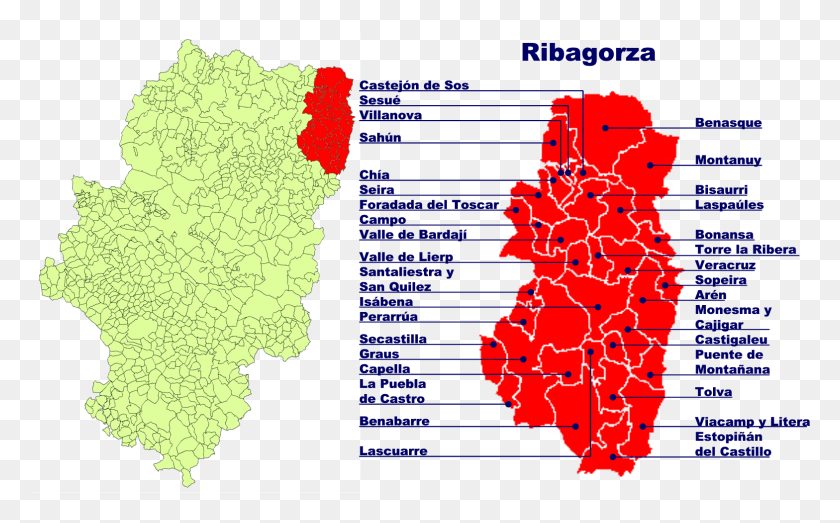 1568x931 Descargar Png / Archivo Ribagorza Aragón, Mapa, Diagrama Hd Png