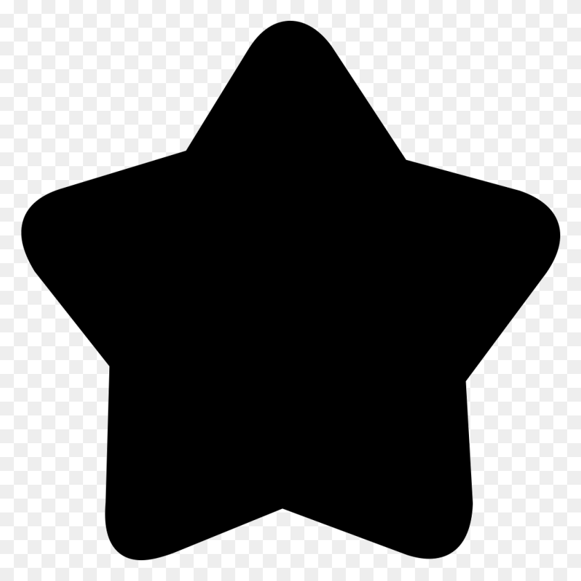 981x980 File Rounded Star Silhouette, Symbol, Star Symbol HD PNG Download
