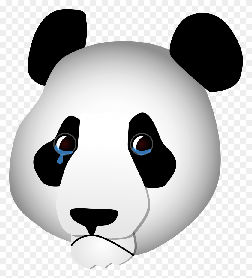 1674x1862 Descargar Png El Panda Triste, El Panda Triste Hd Png