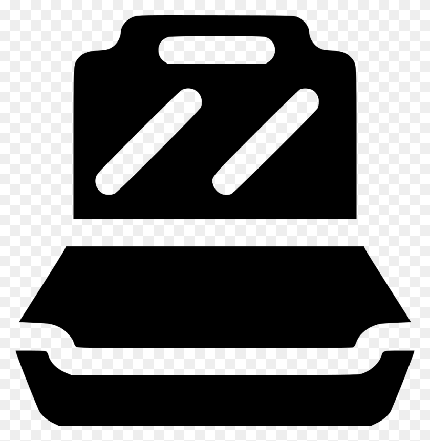 954x980 File Sandwich Maker Icon, Stencil, Symbol HD PNG Download